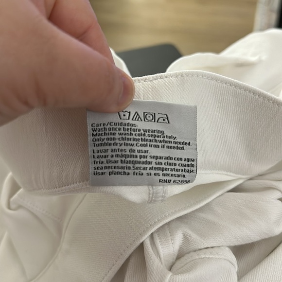 Women’s size 3x white jeggings with back pockets NWOT - Picture 7 of 7
